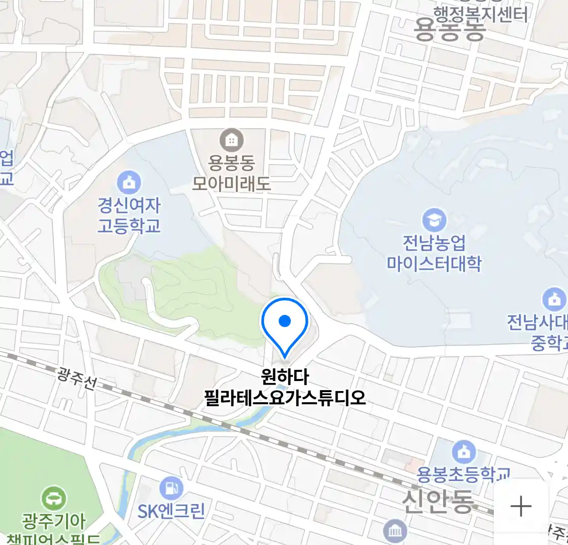 원하다 필라테스요가스튜디오 위치