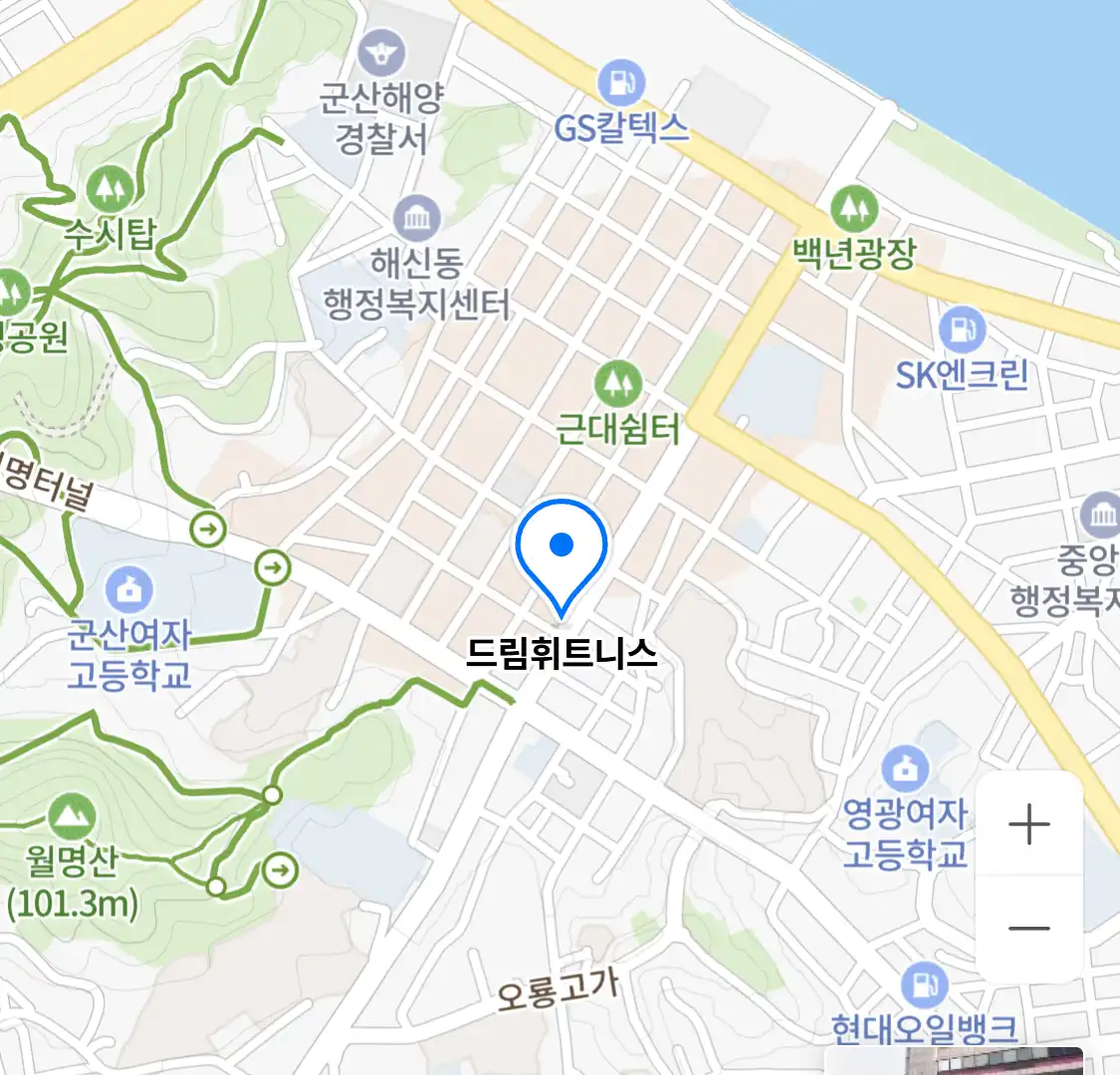 드림휘트니스 위치