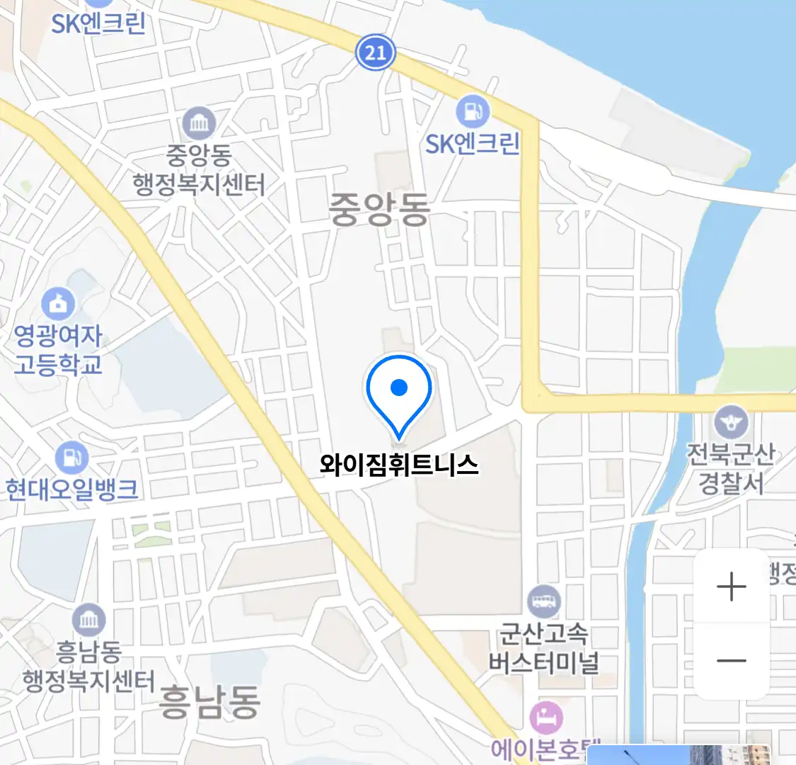 와이짐휘트니스 위치