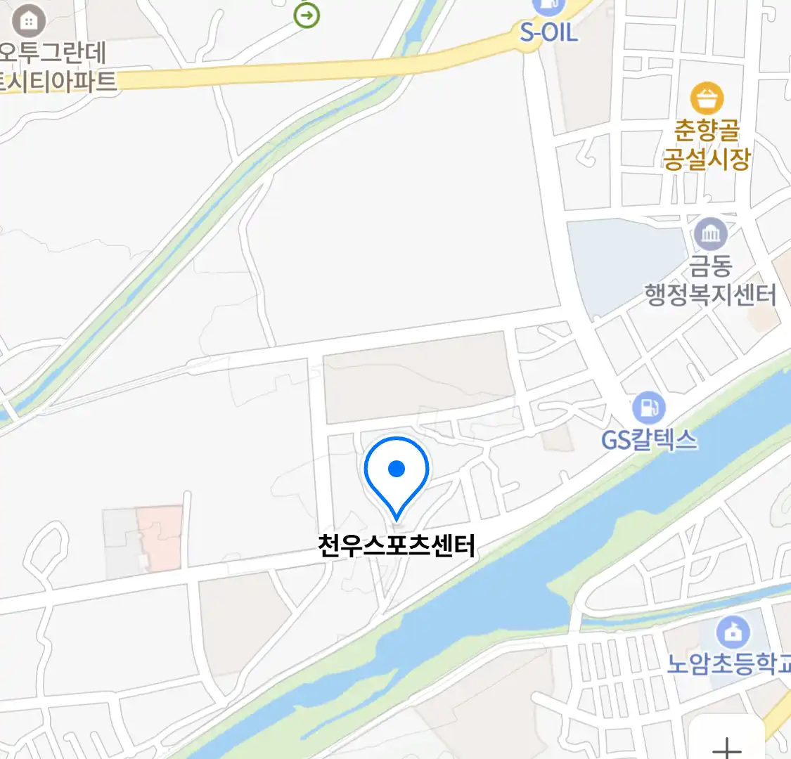 천우스포츠센터 위치