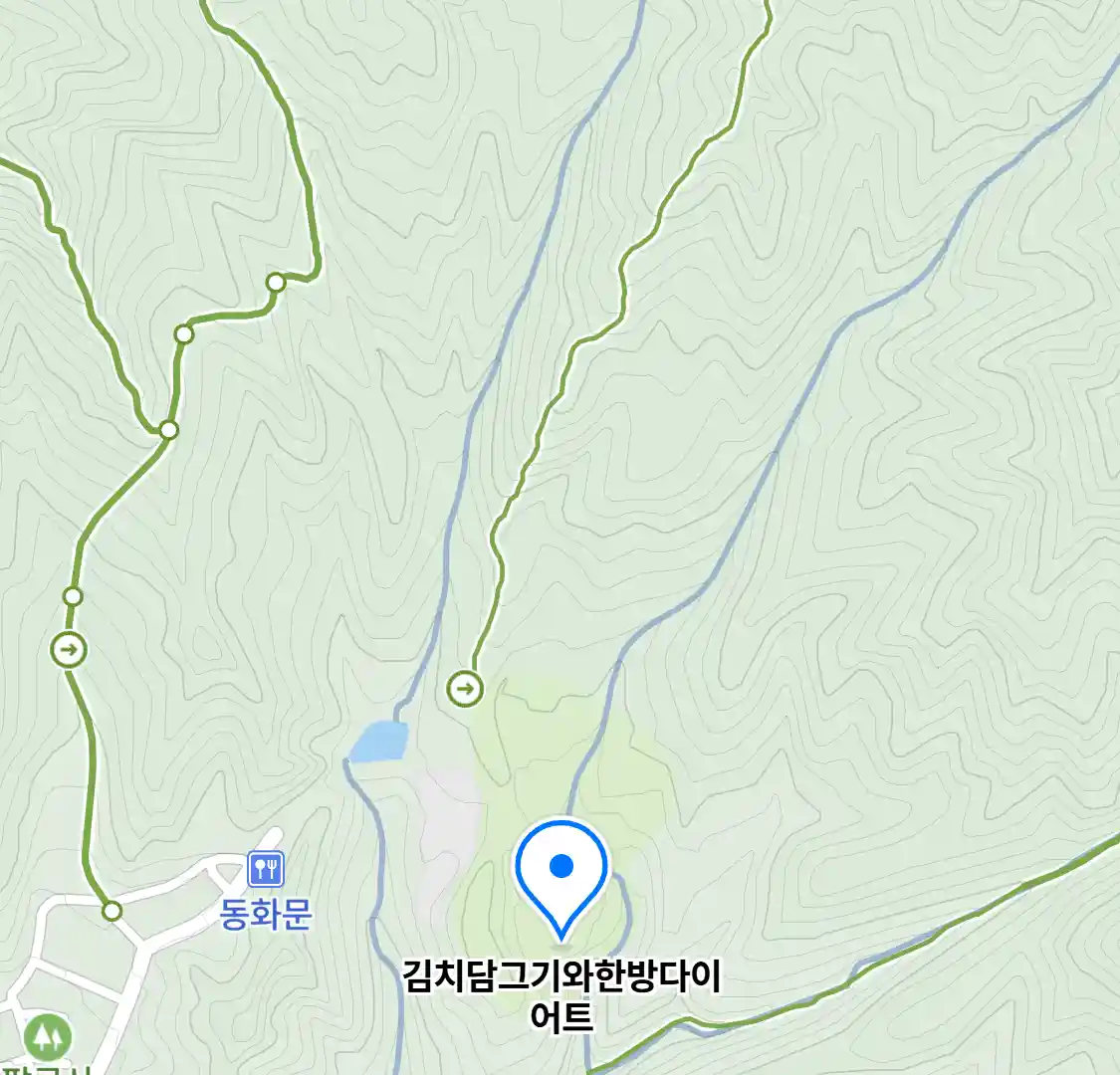 김치담그기와한방다이어트 위치