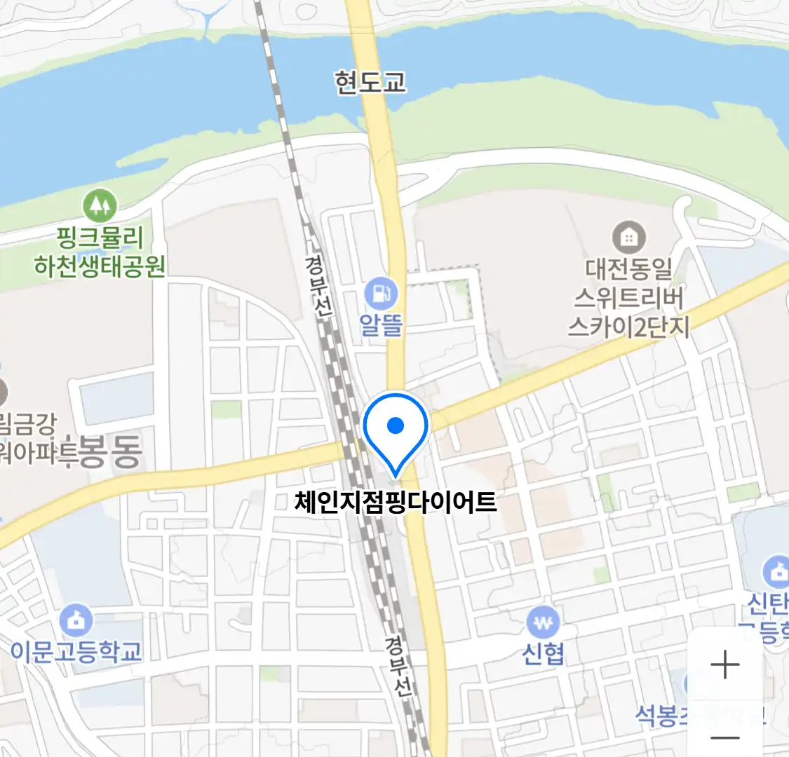 체인지점핑다이어트 위치