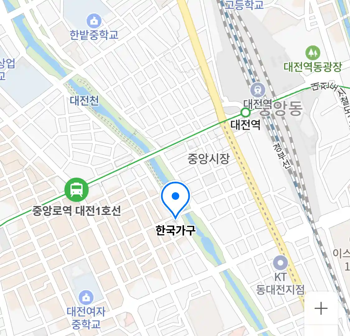 한국가구 위치