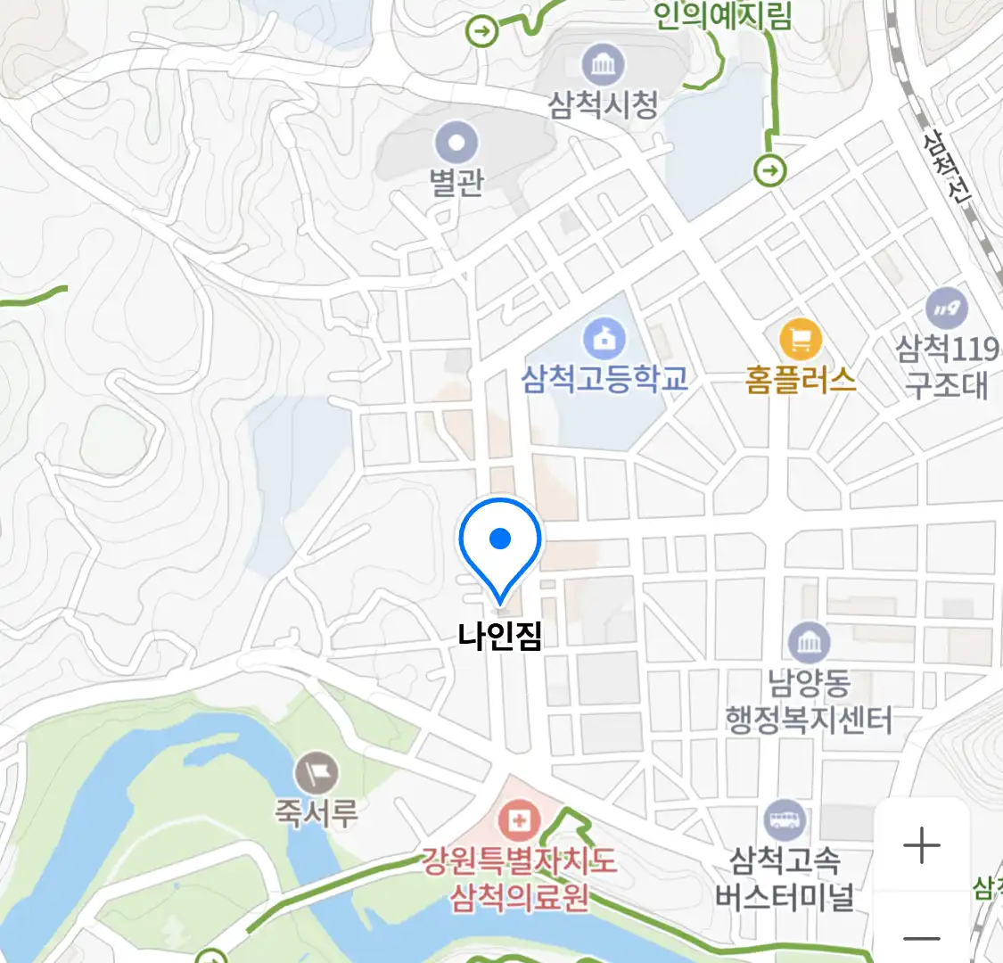 나인짐 위치