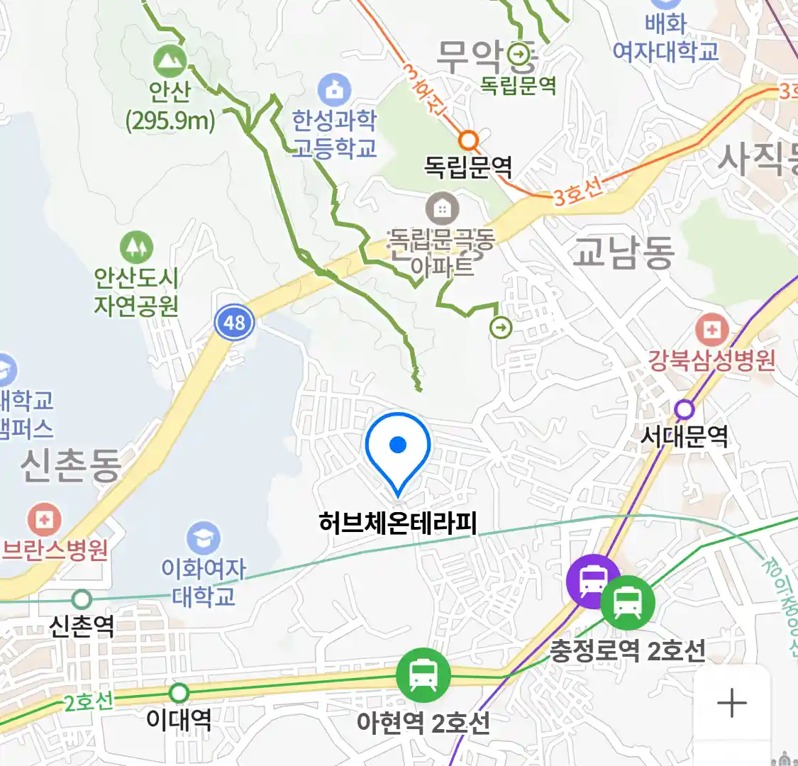 허브체온테라피 위치