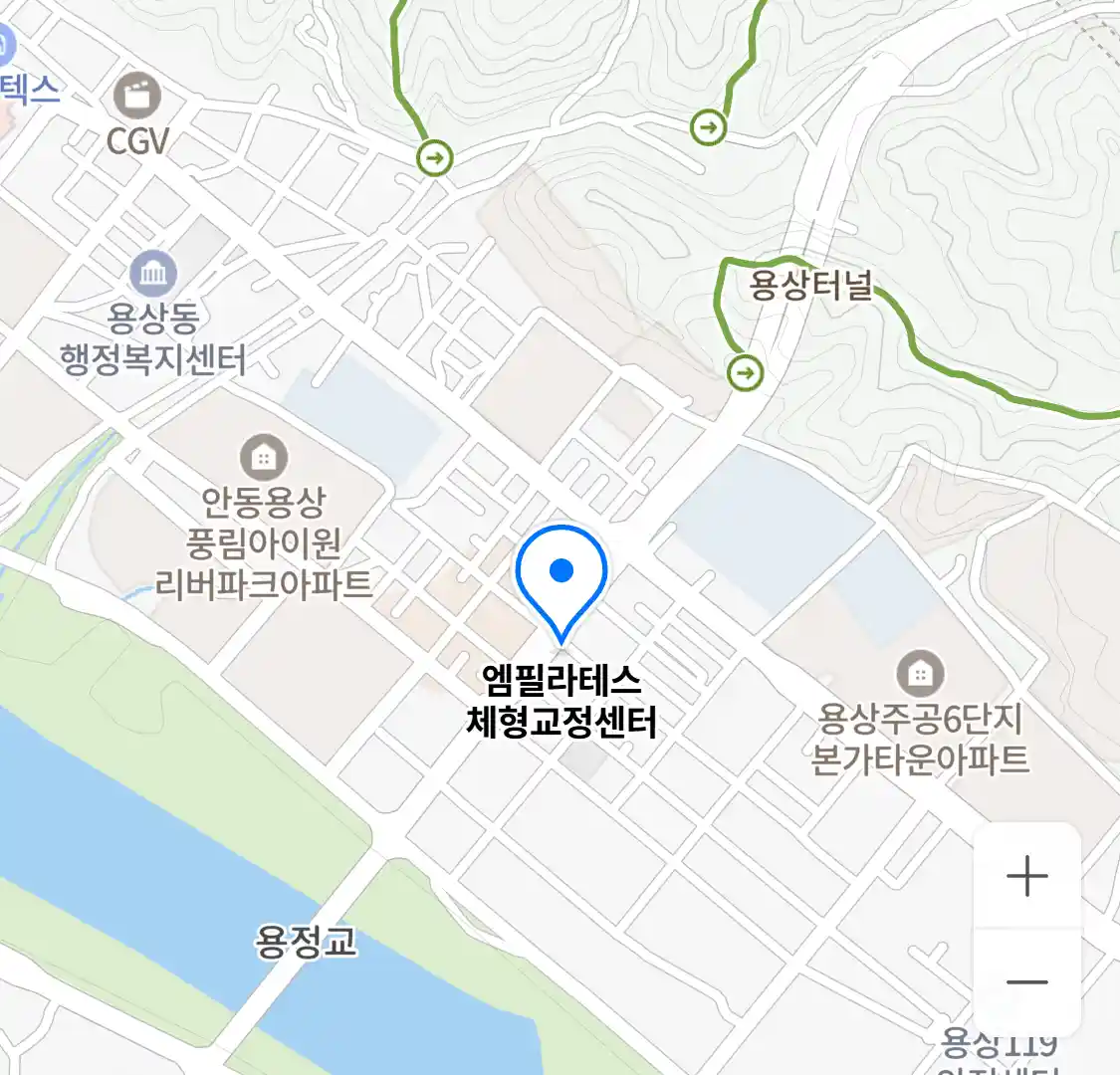 엠필라테스 체형교정센터 위치