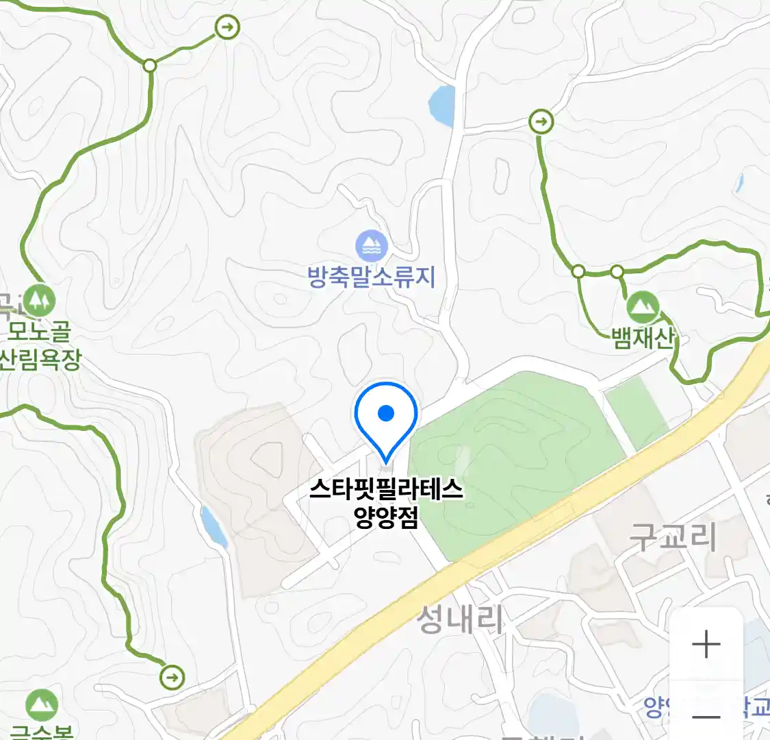 스타핏필라테스 양양점 위치