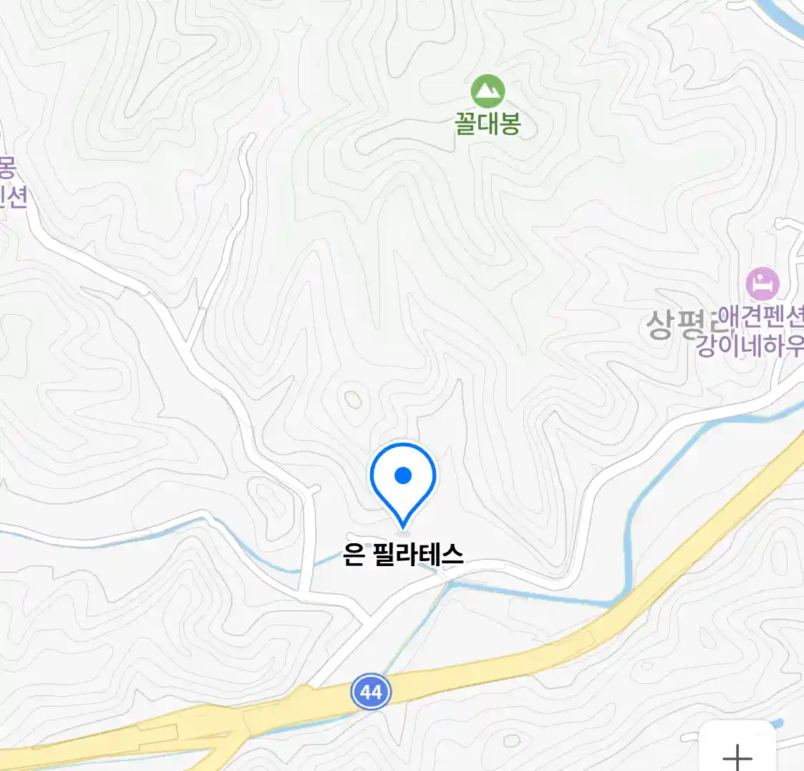 은 필라테스 위치