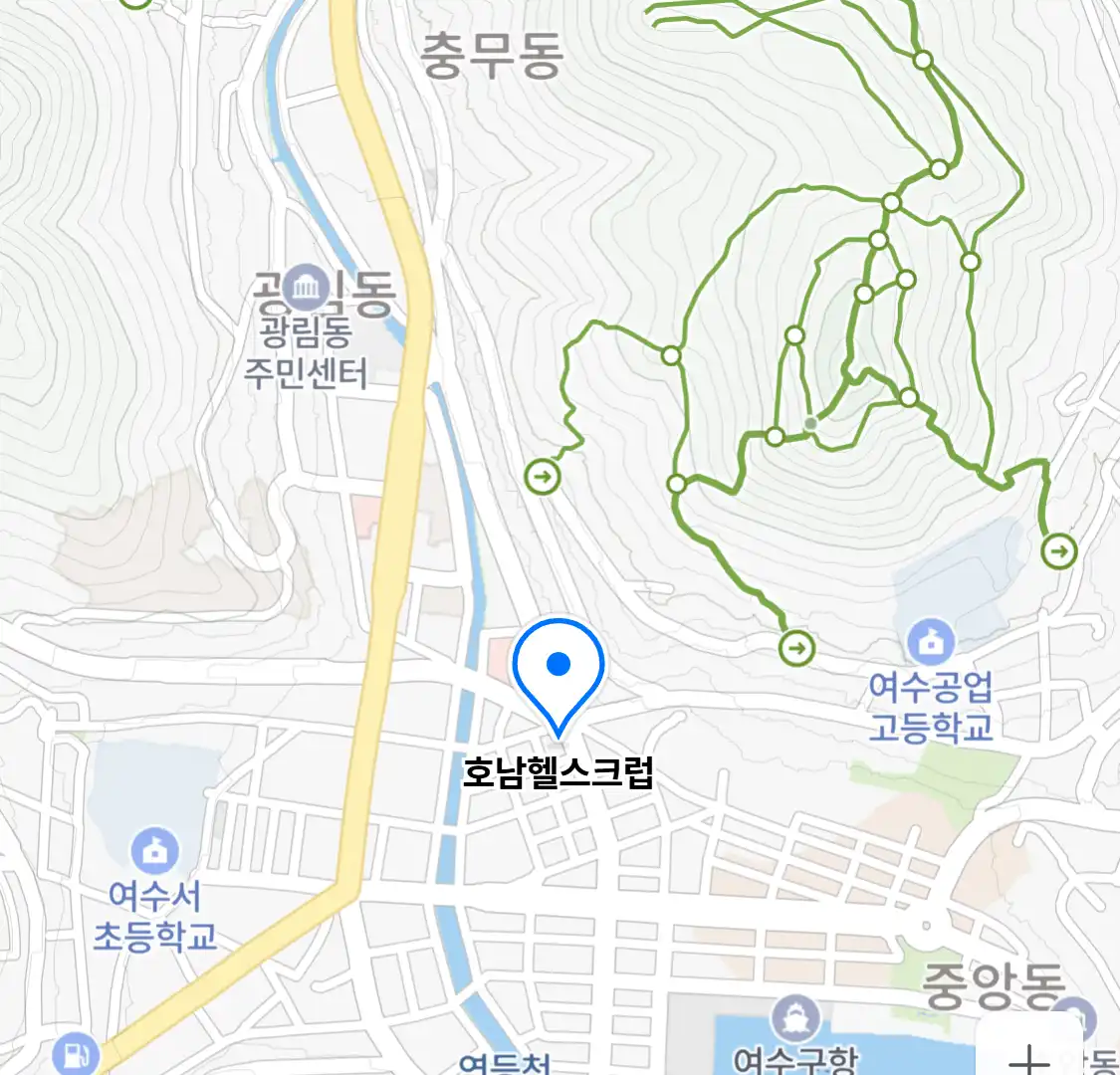 호남헬스크럽 위치