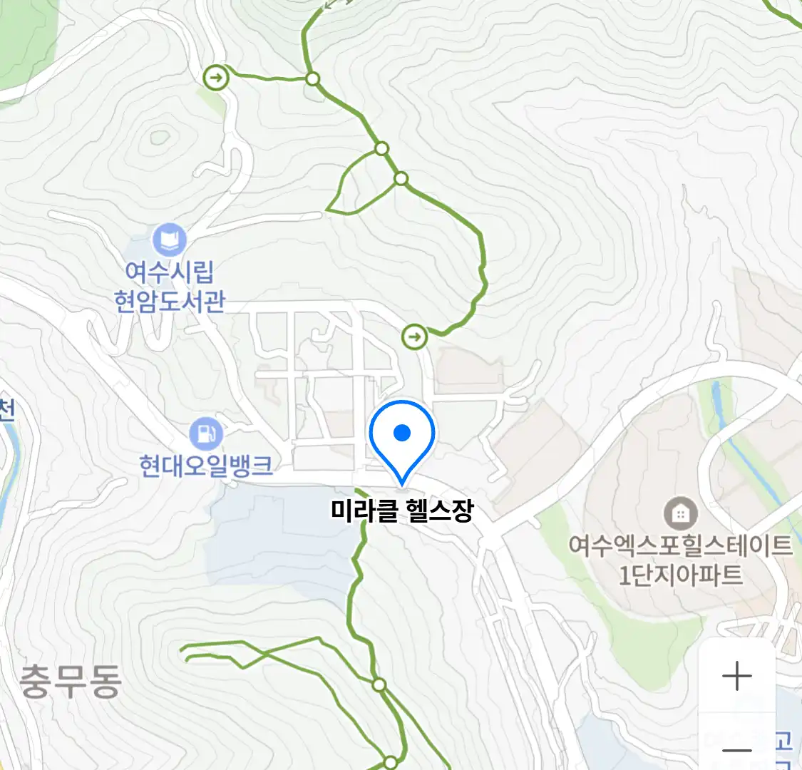 미라클 헬스장 위치