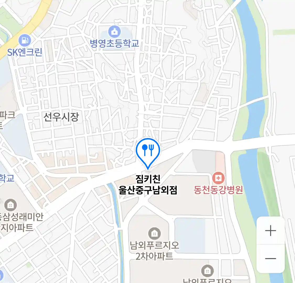 짐키친 울산중구남외점 위치