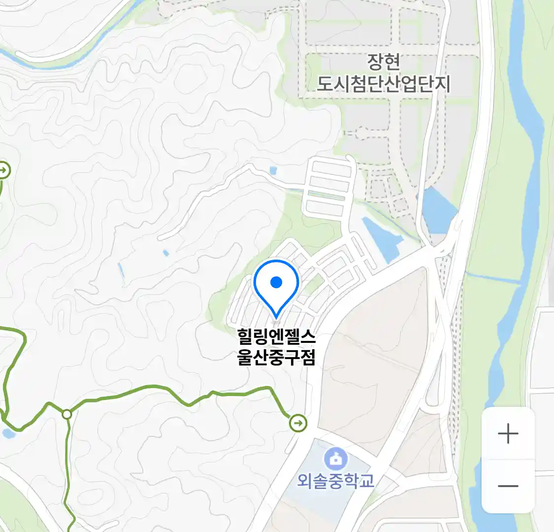 힐링엔젤스 울산중구점 위치
