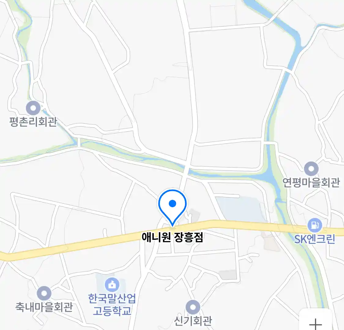 애니원 장흥점 위치