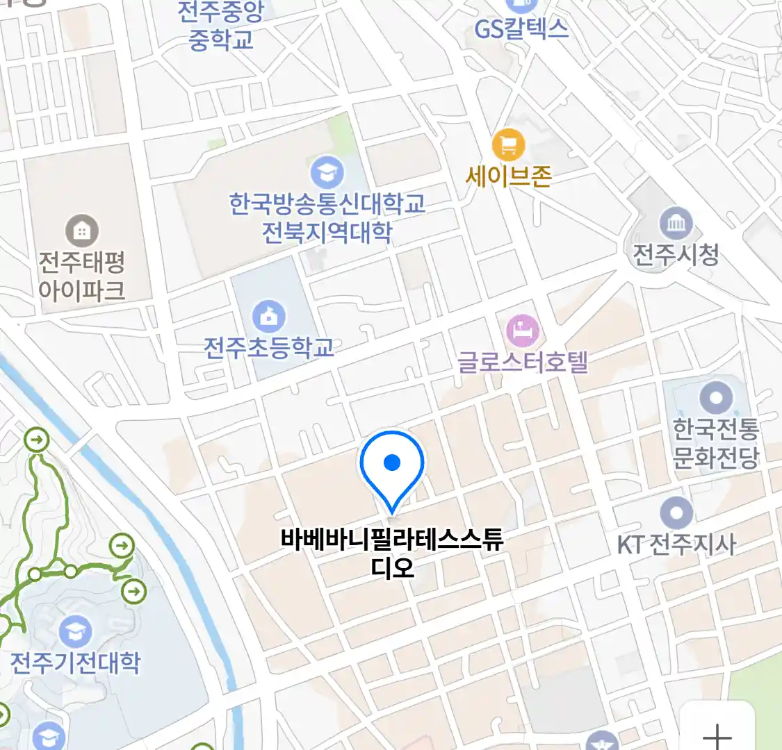 바베바니필라테스스튜디오 지도