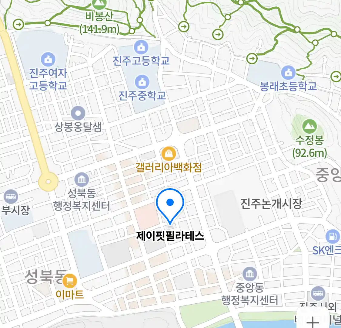 제이핏필라테스 위치