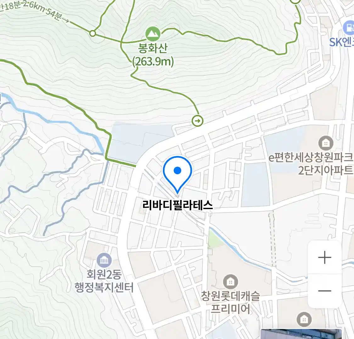 리바디필라테스 위치