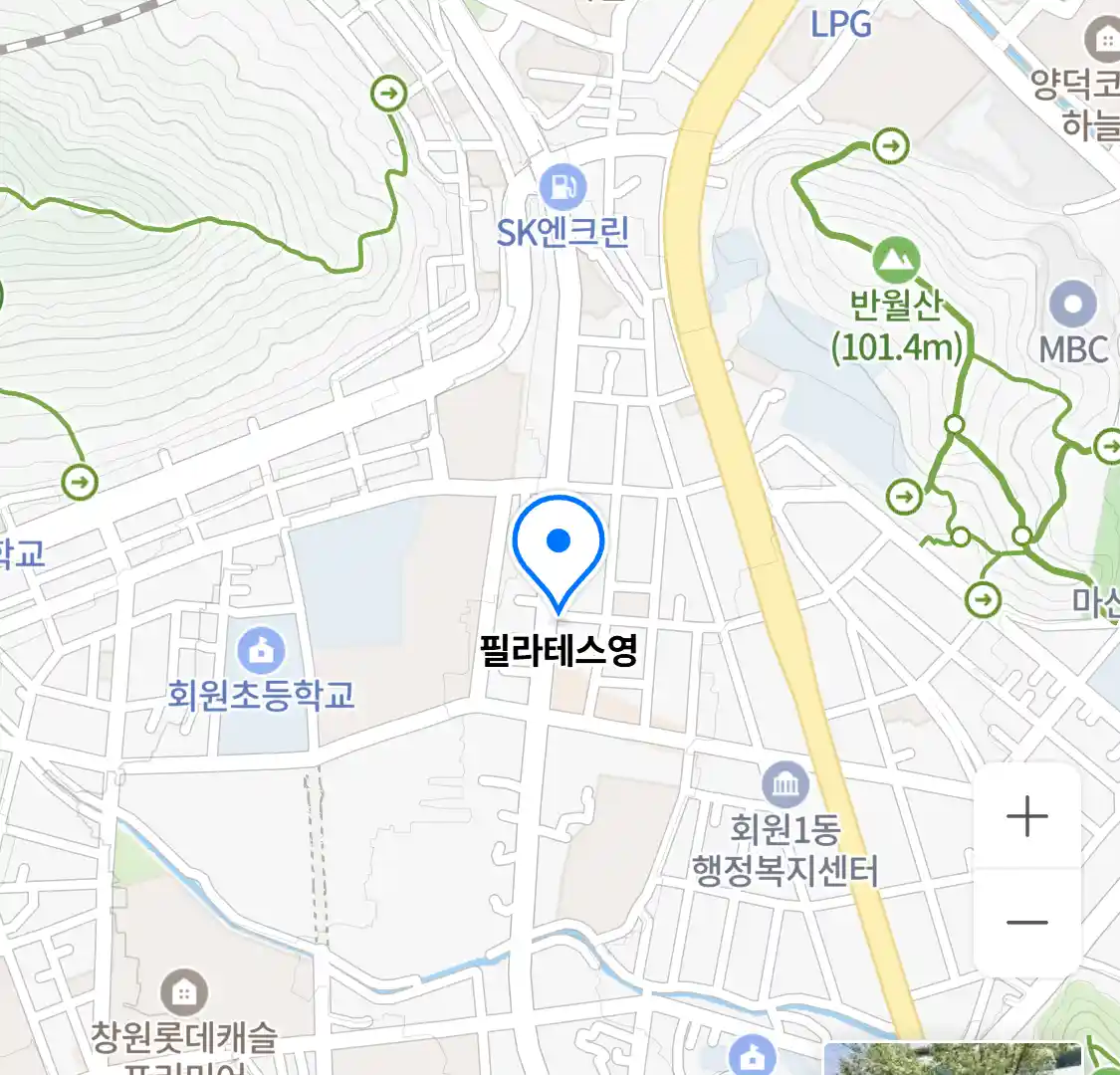 필라테스영 위치