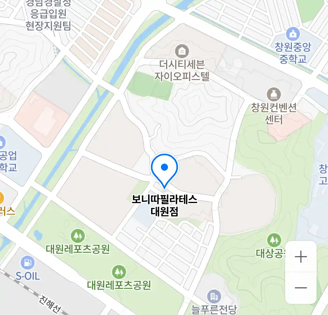 보니따필라테스 대원점 위치