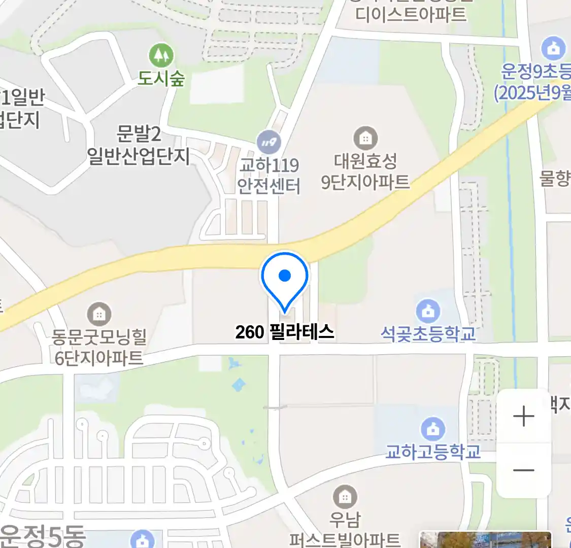 260 필라테스 위치