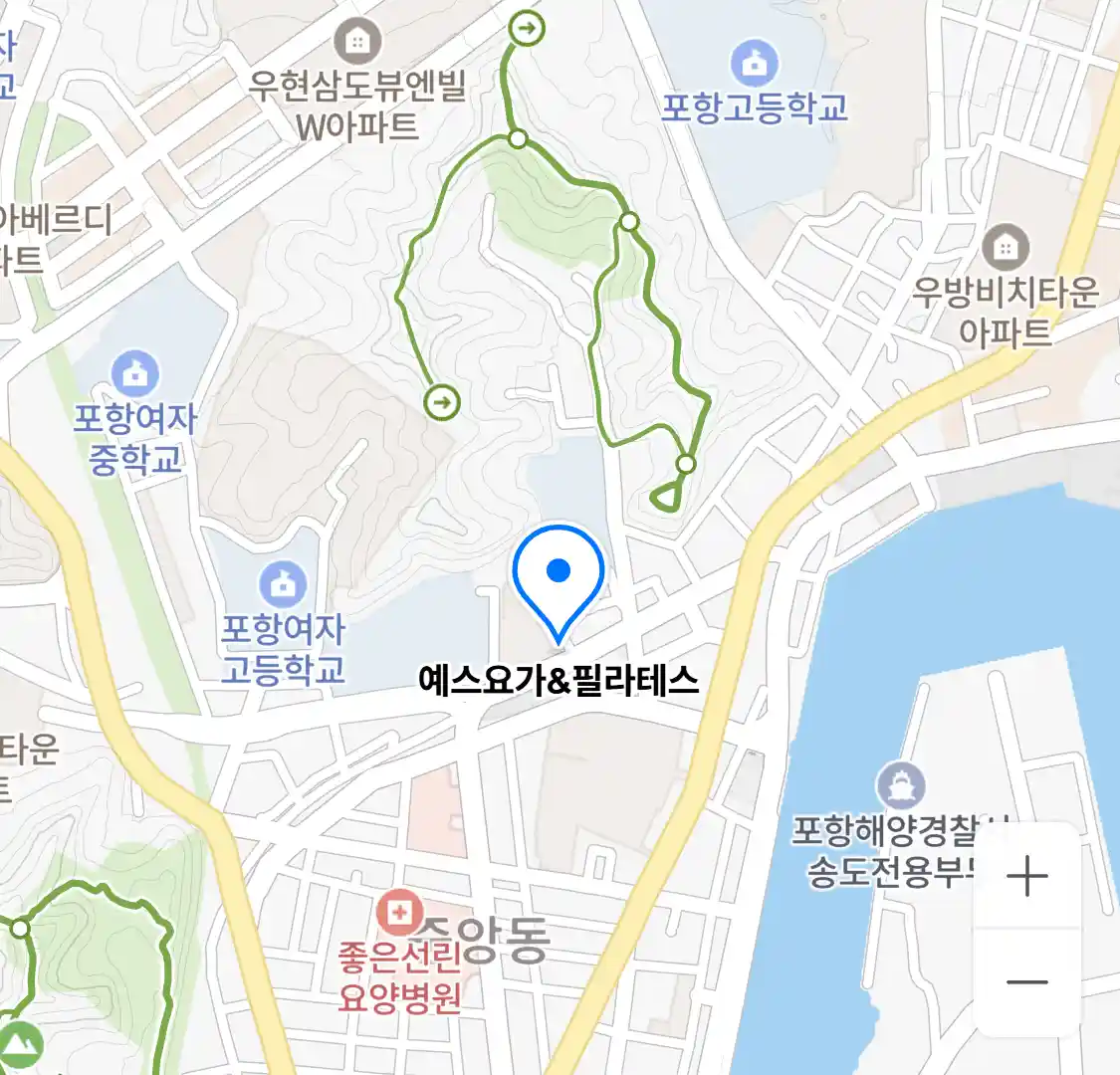 예스요가&필라테스 위치